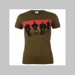 Coldplay olivové dámske tričko 100%bavlna